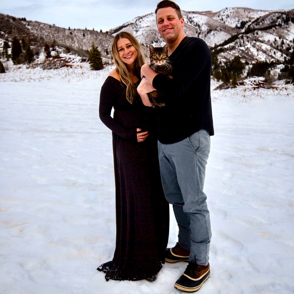 🖤Black Pinkblush Maternity dress🖤